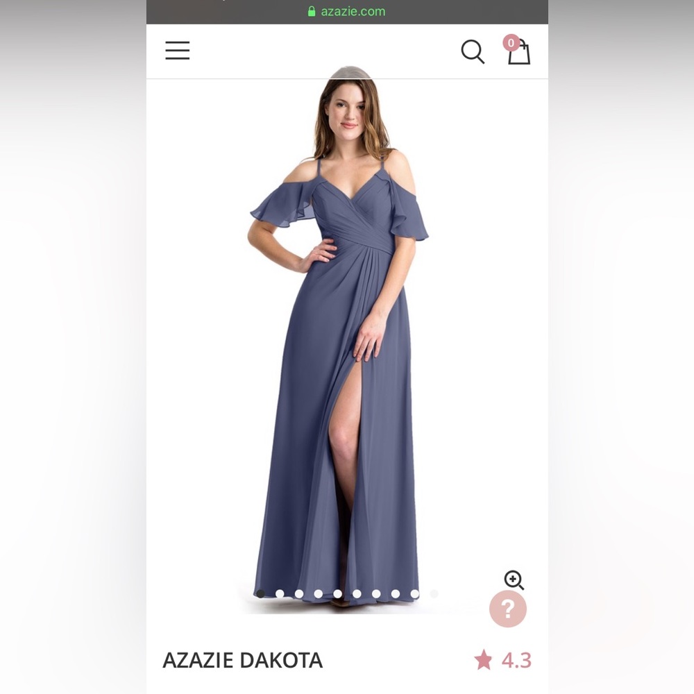 Azazie Dakota Bridesmaid dress - never worn!